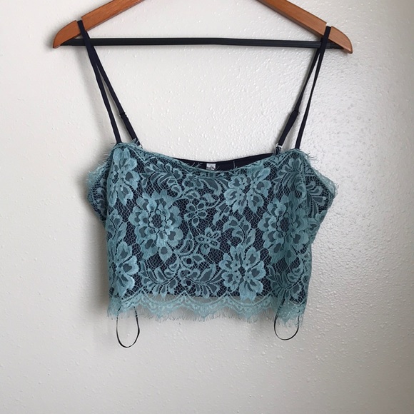Free People Mesh Lace  Camisole - Picture 3 of 5